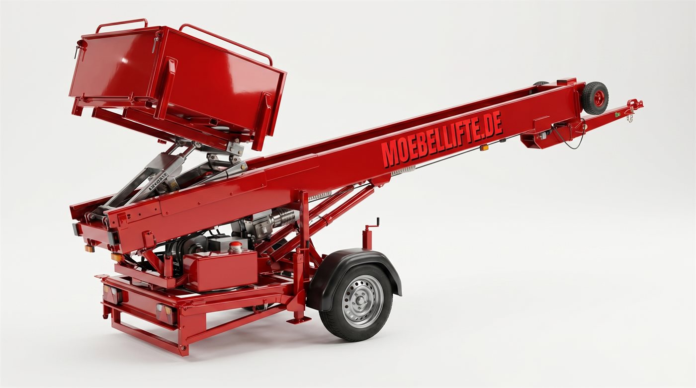 Toplight Anhänger-Möbellift mit geringem Eigengewicht für Rasen und Baustelle
